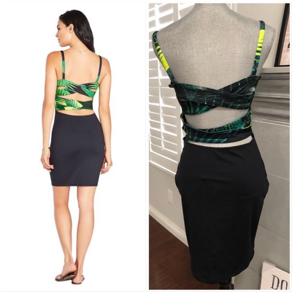 NWT Fabletics dress with sexy open cross back - Picture 2 of 4